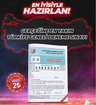 TYT Türkiye Geneli Deneme Sınavı