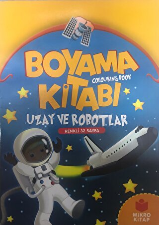 Boyama Kitabı: Uzay ve Robotlar