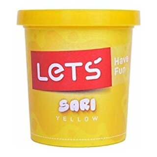 Lets Oyun Hamuru Tek Renk Sarı 150 Gr
