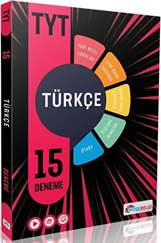 YKS TYT Türkçe 15 Deneme Video Çözümlü