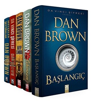 Dan Brown Seti - Robert Langdon Serisi (5 Kitap Takım)