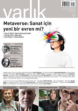 Varlık Edebiyat ve Kültür Dergisi Sayı: 1376 Mayıs 2022